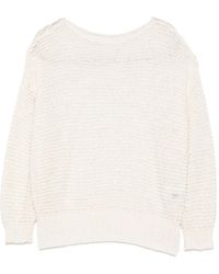 Base London - Pullover aus Basis-Baumwollmischung - Lyst