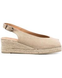 Castañer - Dosalia Leinwand Wedge Espadrilles - Lyst