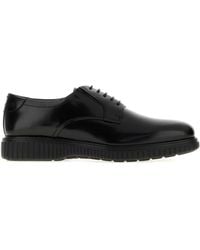 Ferragamo - Leather Sandro Lace Up Shoes - Lyst