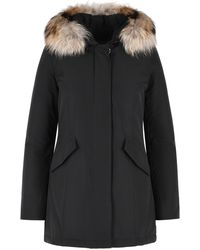 Woolrich - 'Arctic Racoon' Cotton Blend Parka - Lyst