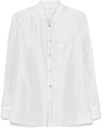 forte_forte - Habotai Silk Shirt - Lyst