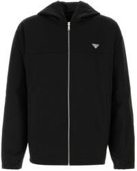 Prada - Stretch T-Shirt Reversible Sweatshirt - Lyst