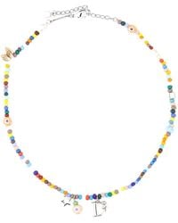 DSquared² - Necklace With Beads And Shells - Lyst