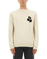 Isabel Marant - Jersey With Logo - Lyst