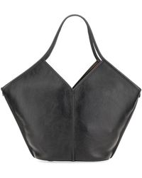 Hereu - Leather Tote Bag Calella - Lyst