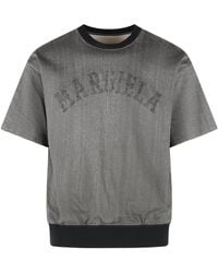 Maison Margiela - Viscose And Cotton T Shirt - Lyst