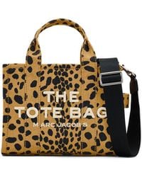 Marc Jacobs - The Cheetah Canvas Small Tote Bag - Lyst