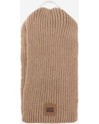 UGG - Ribbed Knit Scarf - Lyst