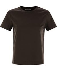 Max Mara - Nerina Basic Cotton T -shirt - Lyst
