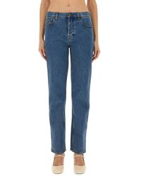 Burberry - Straight Fit Jeans - Lyst