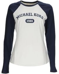 MICHAEL Michael Kors - T-Shirt With Logo - Lyst