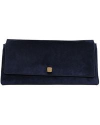 KHAITE - Audrey Leather Clutch - Lyst