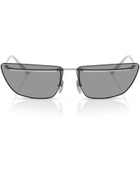 Prada - Zonnebril Prc52 S 1 Bc50 Q Zilver/grijs Dames - Lyst