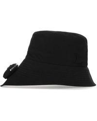 Prada Stretch Nylon Baker Boy Hat in Purple for Men | Lyst