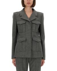 McQueen - Uniform-Style Jacket - Lyst