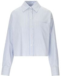 Weekend by Maxmara - Eden Striped Shirt - Lyst