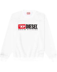 DIESEL - S-Boxt-V1 Sweatshirt With Logo - Lyst