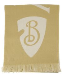 Burberry - Sjaal Wool Beige - Lyst