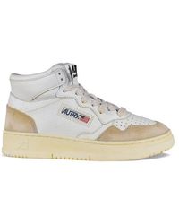 Autry - Super Vintage Mid Sneakers - Lyst