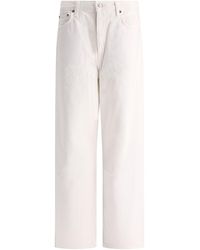 Agolde - Lage flaggy Jeans - Lyst