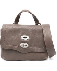 Zanellato - Postina Tabacco Baby Leather Handbag - Lyst