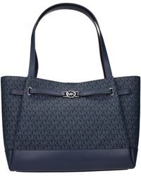 Michael Kors - Reed Shoulder Bag/Admiral Fabric - Lyst