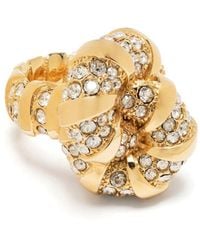 Lanvin - Mélodie Ring Mit Kristallen - Lyst