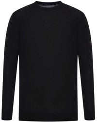 Kiton - Crew Neck Wool Sweater - Lyst