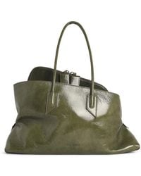 The Attico - Medium 'La Passeggiata' Leather Bag - Lyst