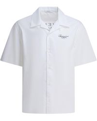 Givenchy - Katoenen Overhemd Met Korte Mouwen - Lyst