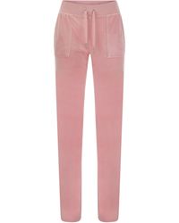Juicy Couture - Trousers With Velour Pockets - Lyst