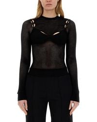 Off-White c/o Virgil Abloh - Net Arrow Bralette Top - Lyst