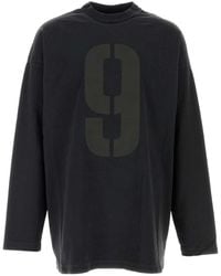 Fear Of God - Slate Cotton Oversize T-Shirt - Lyst