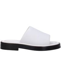 Ferragamo - Juno Leather Sandals And Clogs - Lyst