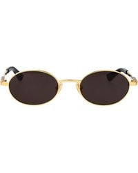 Bottega Veneta - Metal Sunglasses - Lyst