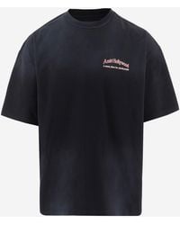 Amiri - Cotton T Shirt With Logo Print - Lyst