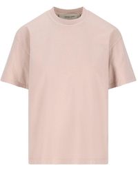 Golden Goose - Printed Cotton T-Shirt - Lyst