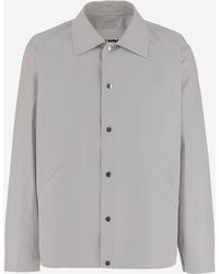 Jil Sander - Katoenen Jas Met Logo - Lyst