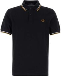 Fred Perry - Midnight Piquet Polo Shirt - Lyst