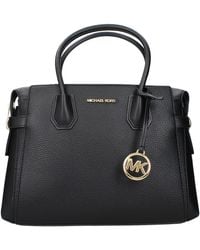Michael Kors - Mercer Leather Handbag For - Lyst