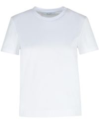 Max Mara - 'nernia' Wit Katoenen T -shirt - Lyst