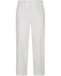 Thom Browne - Pantalón chino utilitario teñido en prenda de sarga de algodón de - Lyst