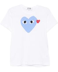 Comme des Garçons - Logo Cotton T-Shirt - Lyst