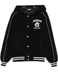 ICECREAM - Cotton Hooded Bomber Jacket - Lyst