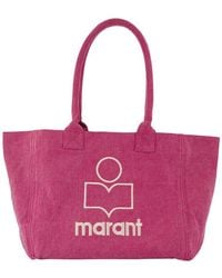 Isabel Marant - Yenky Reißverschluss GZ Shopper Bag Cotton Pink - Lyst