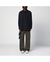 Destin - Wool-Cashmere Overshirt With Breast Pocket - Lyst