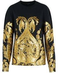 Etro - Black Wool Sweater - Lyst