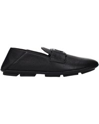 Dolce & Gabbana - Dolce&Gabbana Driver Moccasins Leather - Lyst