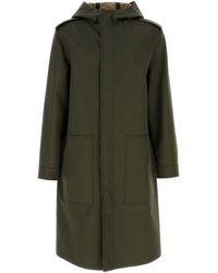 Valentino Garavani - Army Cotton Trench Coat - Lyst