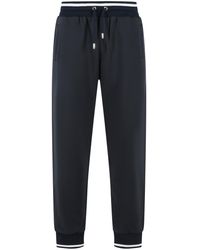 Dolce & Gabbana - Dolce & Gabbana Jogger' Cotton Pants - Lyst